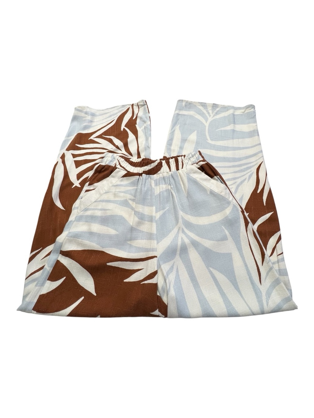 🆕 NWOT Sienna Sky Tropical Wide Leg Pants | Size Small